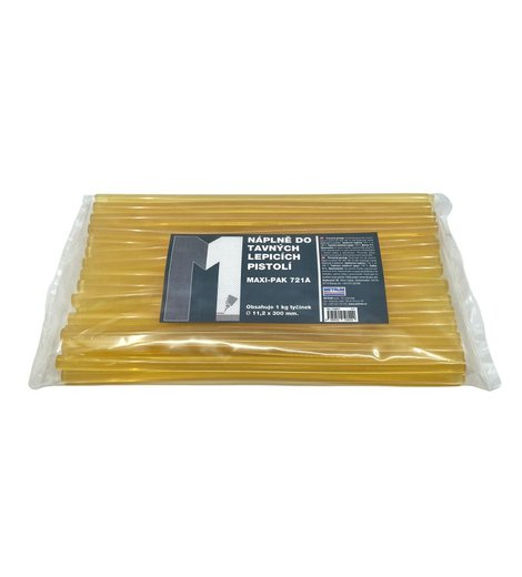 Lepidlo tavné, MAXIPAK 721A, tyčinky, Ø 11,2 x 300 mm, 1kg