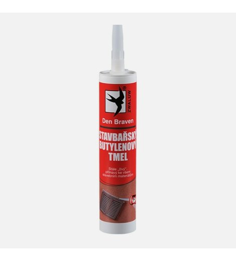 Tmel butylenový stavbařský, RL, bílý, 310ml