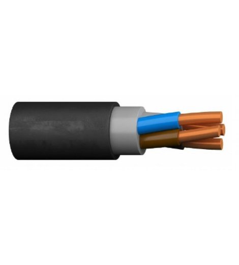 Kabel CYKY-O 2 x 1,5 mm², 100 m