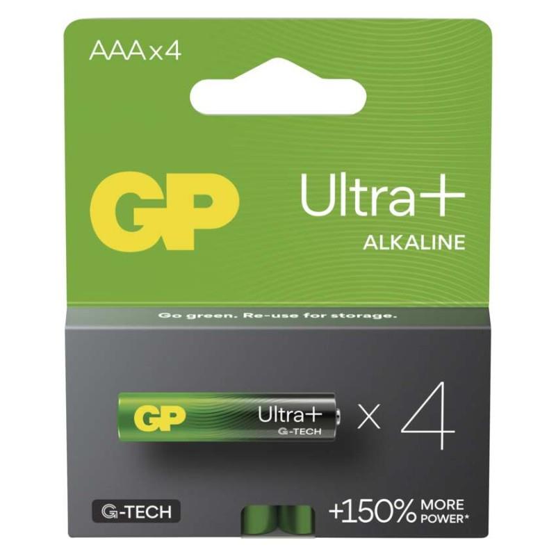 Baterie GP Ultra Plus LR03 AAA, blistr