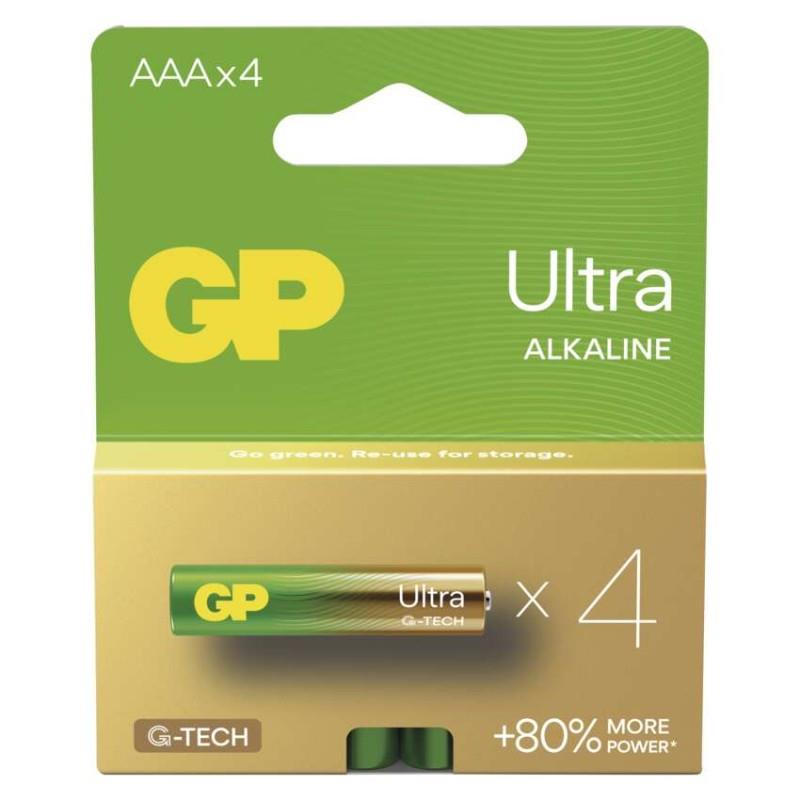 Baterie GP Ultra LR03 AAA, blistr