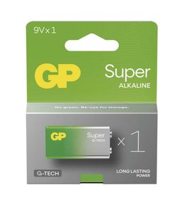 Baterie GP SUPER 9V (6LR61), blistr