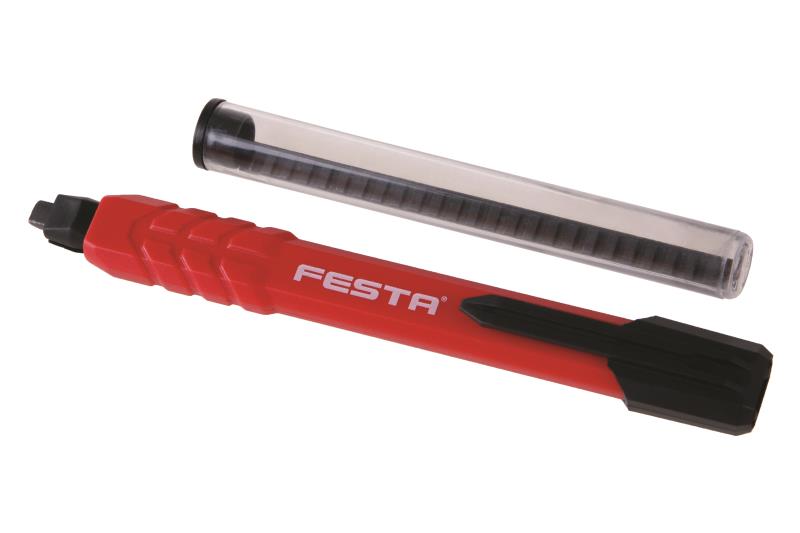 Tužka tesařská HB, s náhradní tuhou, FESTA