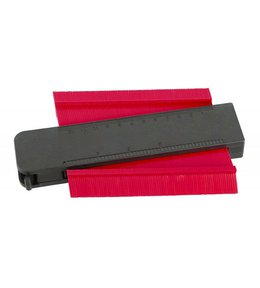 Šablona na kopírování tvarů 125 x 30 mm