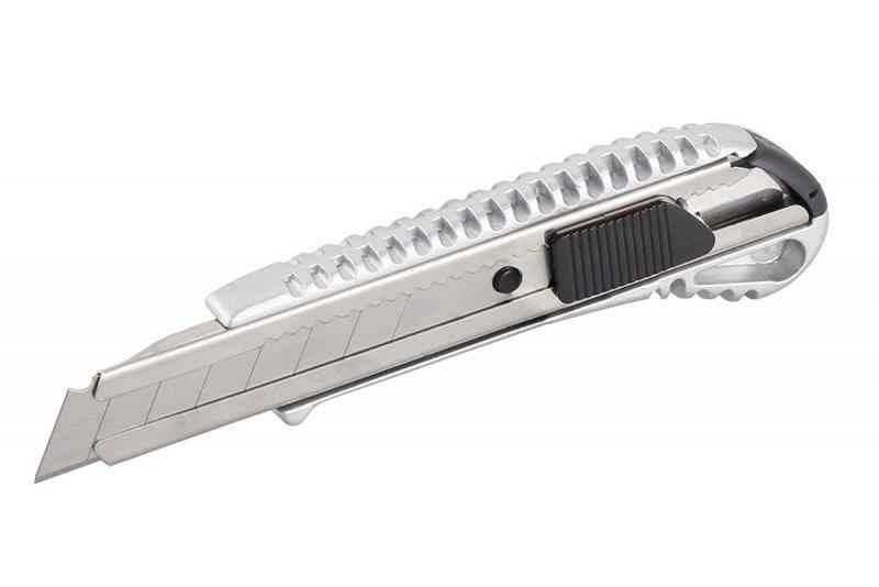 Nůž odlamovací ALU 18 mm, tlačítková aretace