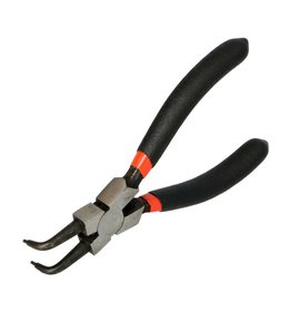 Kleště na segerovy kroužky vnější zahnuté FASTER TOOLS, 125 mm
