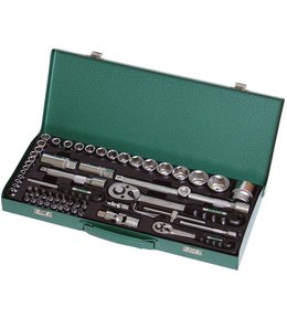Gola sada PROFI, 59 ks, 1/4"+ 1/2", CrV, FESTA