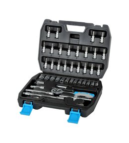 Gola sada, 46 ks, 1/4", plastový obal, CrV, PROLINE