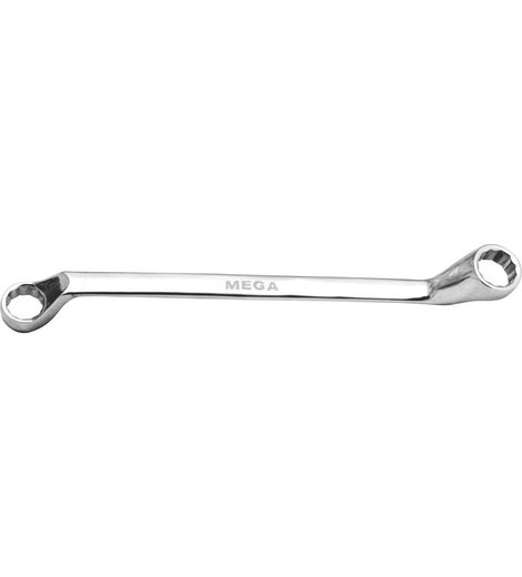 Klíč očkový vyhnutý 24 x 27 mm, CrV, PROLINE