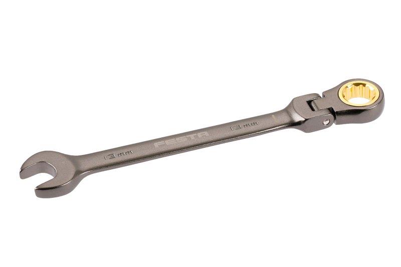 Klíč ráčnový kloubový 10 mm, CrV