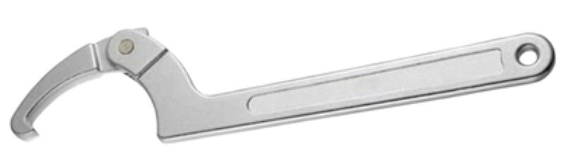 Klíč hákový stavitelný, 32 - 76 mm, 216 mm