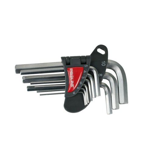 Klíče imbus, SET, 1,5 - 10 mm, 9 ks, CrV, PROLINE