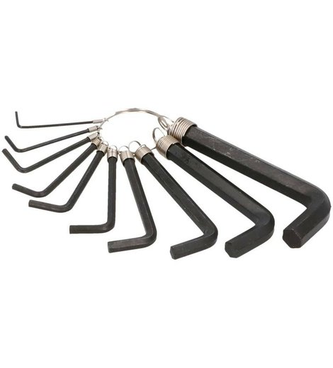 Set klíčů imbus 2 - 10 mm, Brenar