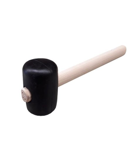 Palice gumová PROFI 65 mm/0.8 kg, dřevěná násada
