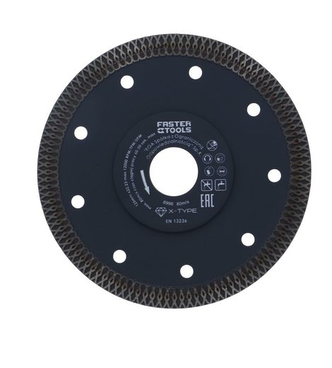 Kotouč  diamantový X-Type 125 x 1,2 mm, FASTER TOOLS