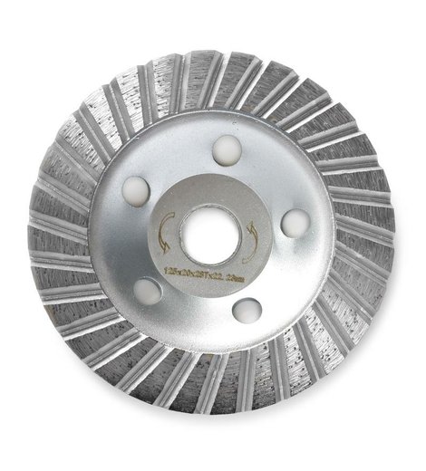 Kotouč diamantový brusný Molatool Turbo Abrasive Profi 125 x 22,2 mm