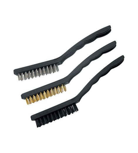 Kartáče - sada měď, ocel,nylon, MEGA