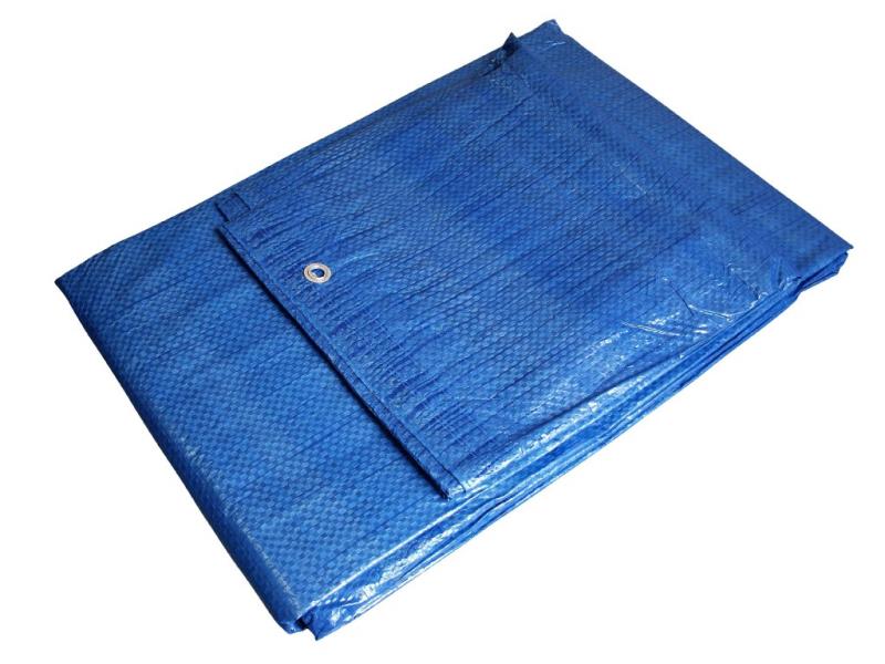 Plachta zakrývací EKONOMIK, 2 x 2 m, modrá