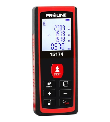 Dálkoměr laserový, 0,05 - 40 m, PROLINE