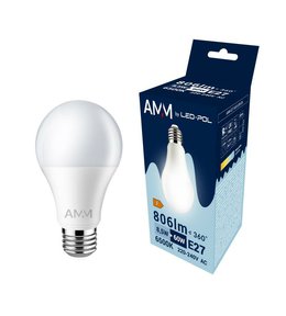 Žárovka AMM-E27-A60-8,5W-CW