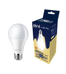 Žárovka AMM-E27-A60-8,5W-DW
