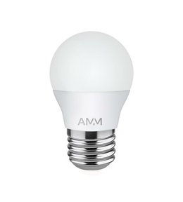 Žárovka AMM-E27-G45-4,9W-CW