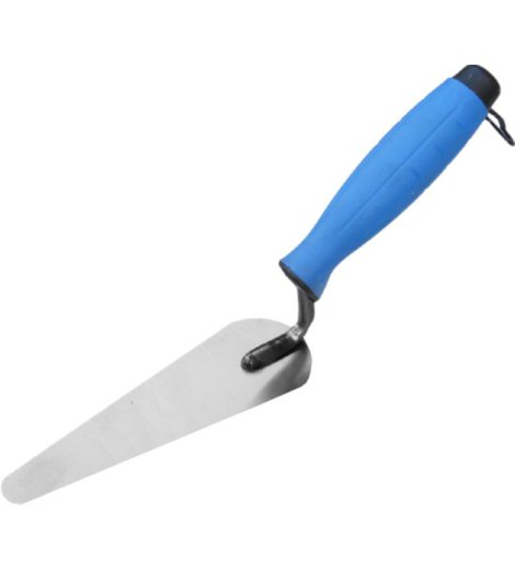Lžíce nerez kočičí jazyk, 160 mm, gumová rukojeť