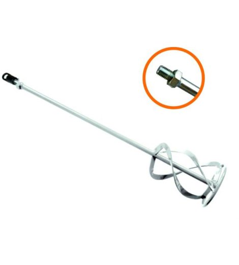 Míchadlo s levotočivou spirálou se závitem, Ø 135 mm, M14