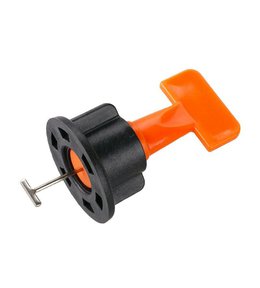 Klip nivelační 1,5 mm, 50 ks + uvolňovací klíč, LEVELING