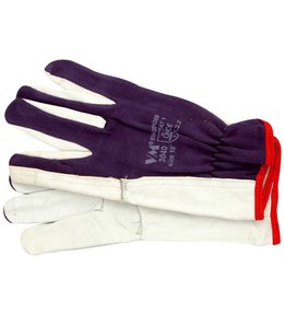 Rukavice jehnětina - textil, velikost 10, 3040, VM