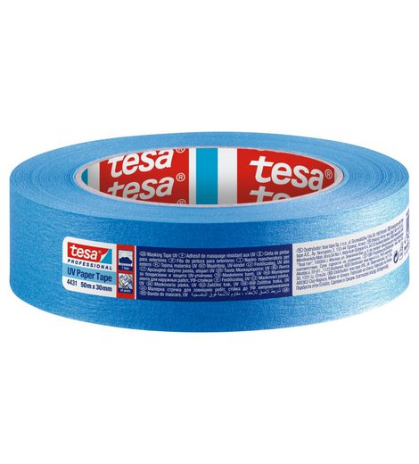 Páska maskovací, 50 m x 38 mm, modrá, 4431 Professional, TESA