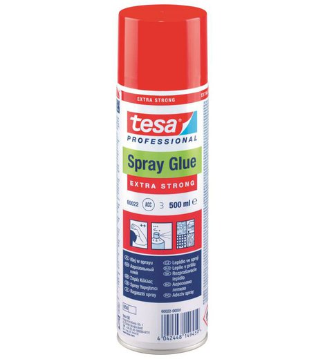Lepidla ve spreji, extra pevné, 500 ml, Professional, 60022, TESA
