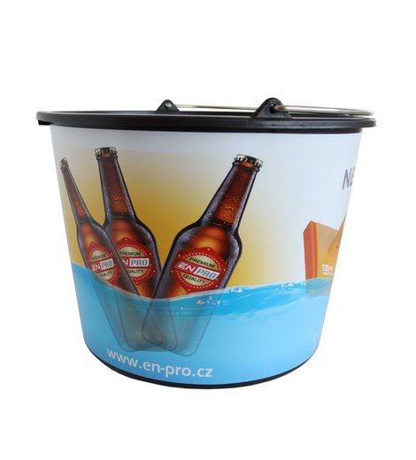 Vědro plastové, 20 l, Gripline ENPRO s potiskem