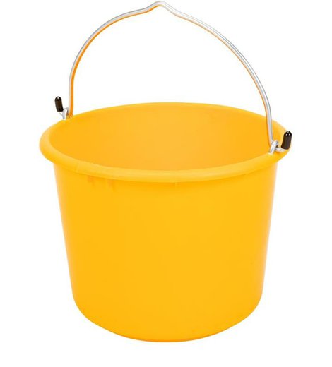 Vědro plastové, 20 l, žluté, Gripline ENPRO