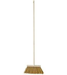 Koště chodníkové, 250 x 60 mm, s násadou 120 cm, vlas 12 cm, ENPRO