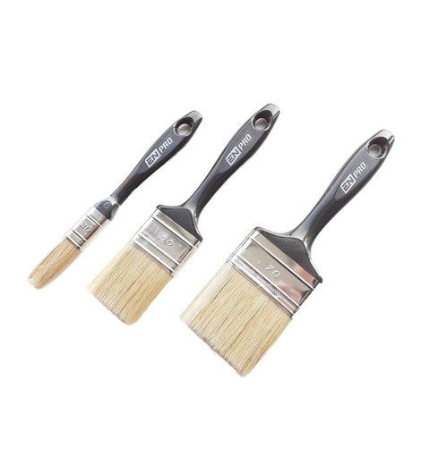 Štětce, sada 3 ks, ploché (vel. 0,75", 2", 3" ) ENPRO