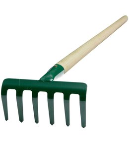 Hrábě, 6 zubů, s násadou 100 cm, FED