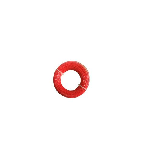 Struna do sekačky, 1,3 mm x 15 m, hvězda, červená, PROLINE