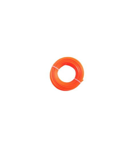 Struna do sekačky, 2,4 mm x 15 m, čtverec, oranžová, PROLINE
