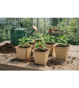 Sadbovač papírový 8 x 8 x 7,5 cm, bal. 20 ks