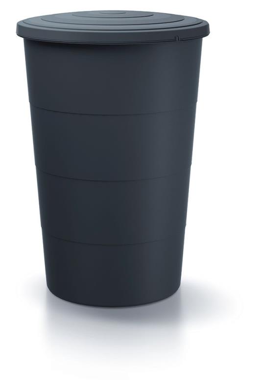Sud na dešťovou vodu SMOOTH antracit, 160 l