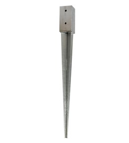 Patka hranatá, 71 x 71 x 750 mm s trnem