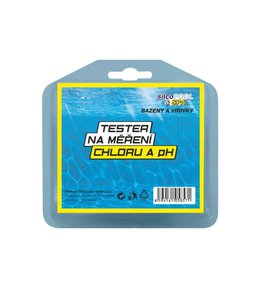 Chemie bazénová, Tester na pH + chlor, SILCO