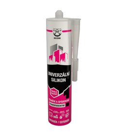 Silikon univerzální transparentní 280 ml, BULDOK