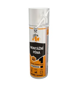 Pěna montážní. 750ml, BULDOK