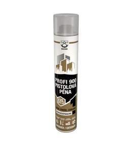 Pěna PROFI 900, pistolová 870 ml, BULDOK