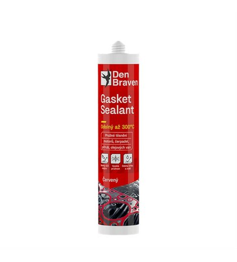Tmel tesnící, (Gasket sealant) červený, 300°C, 50ml tuba