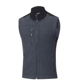 Vesta fleece MARTIN, velikost XXXL, tmavě šedá