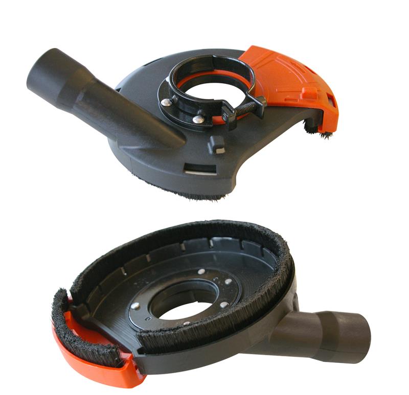 Kryt pro broušení s odsáváním na úhlové brusky, O 115 - 125mm, STAYER