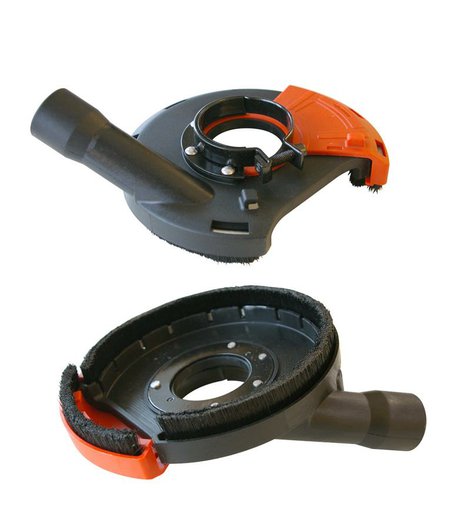 Kryt pro broušení s odsáváním na úhlové brusky, O 115 - 125mm, STAYER